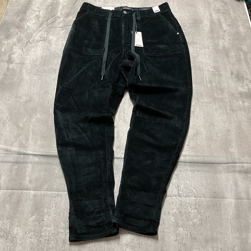 Judy Blue Black Corduroy Drawstring Pants